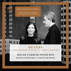 Foto van Brahms: concerto for piano four hands - cd (0885470012636)