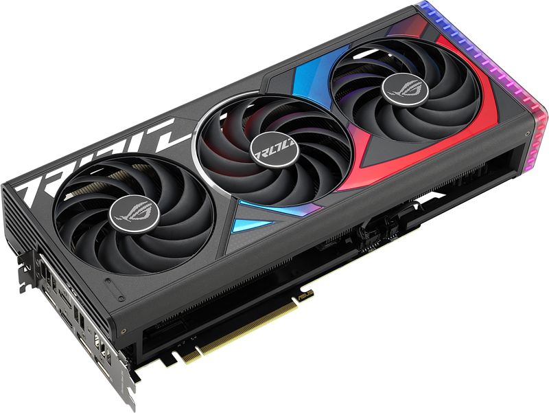 Foto van Asus rog strix geforce rtx 4070 ti super oc 16gb