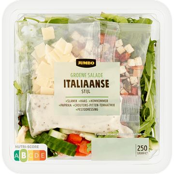 Foto van Jumbo groene salade italiaanse stijl 250g