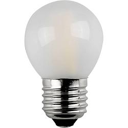 Foto van Müller-licht 401065 led-lamp energielabel f (a - g) e27 kogel 4.5 w = 40 w warmwit (ø x h) 45 mm x 77 mm 1 stuk(s)