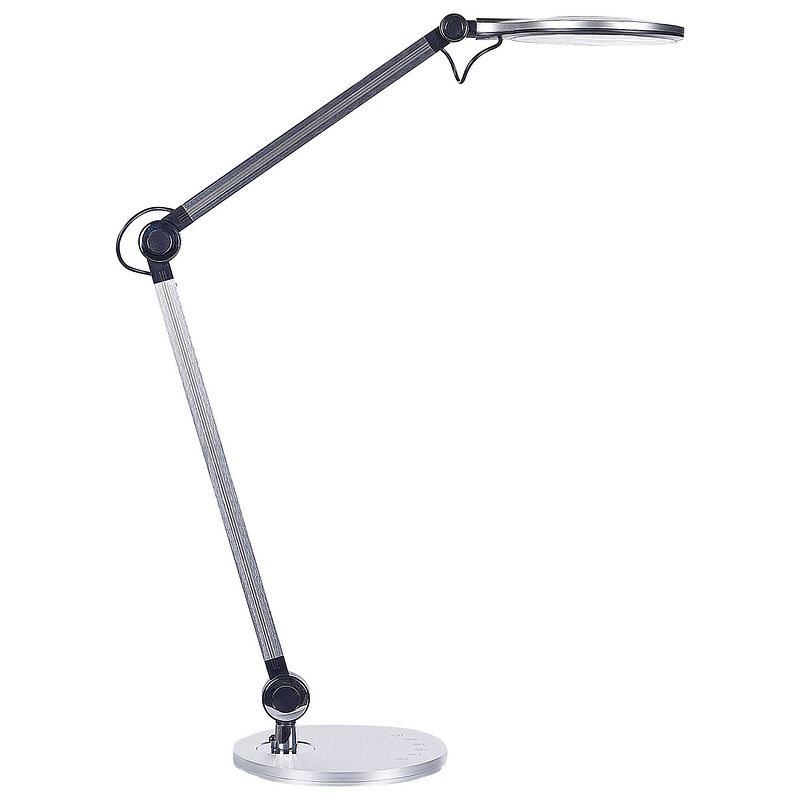 Foto van Beliani eridanus - bureaulamp-zilver-aluminium