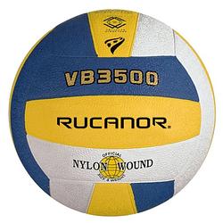 Foto van Rucanor volleybal vb3500 geel/blauw/wit maat 5