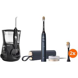 Foto van Philips sonicare prestige 9900 hx9992/12 + opzetborstels (2 stuks) + airfloss