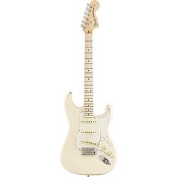 Foto van Fender american performer stratocaster olympic white mn