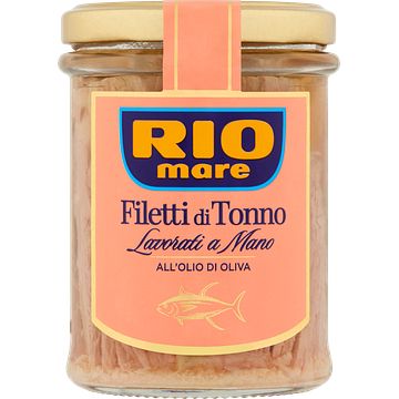 Foto van Rio mare filetti di tonno all's olio di oliva 180g bij jumbo