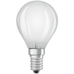 Foto van Osram led-lamp bolvormig variabel matglas - 4w equivalent 40w e14 - warm wit