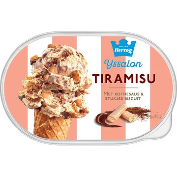 Foto van Hertog ijssalon tiramisu 825ml bij jumbo