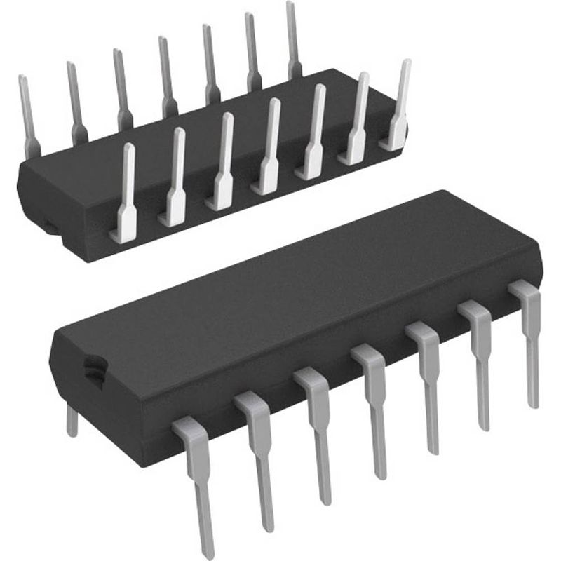 Foto van Infineon technologies ir2113pbf pmic - gate driver niet inventerend halfbrug dip-14