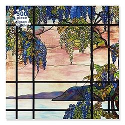 Foto van Adult jigsaw puzzle tiffany studios: view of oyster bay (500 pieces) - puzzel;puzzel (9781839644603)