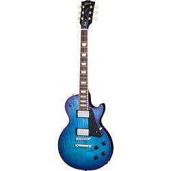 Foto van Gibson les paul studio blueberry burst elektrische gitaar met softcase