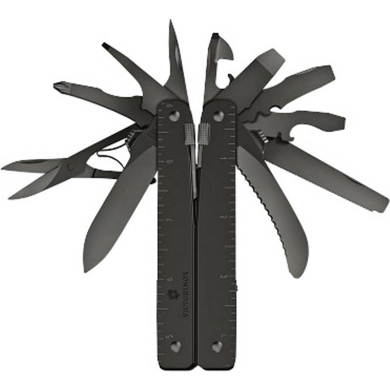 Foto van Victorinox swiss tool mxbs 3.0326.m3n multitool aantal functies 26 zwart