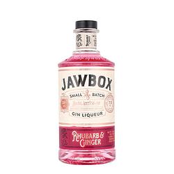 Foto van Jawbox gin liqueur - rhubarb & ginger 70cl