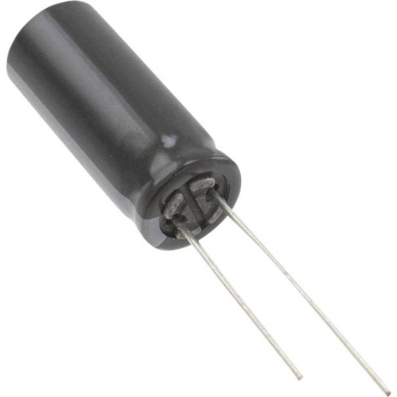 Foto van Panasonic eeu-fr1c332l elektrolytische condensator radiaal bedraad 5 mm 3300 µf 16 v 20 % (ø) 12.5 mm 1 stuk(s)