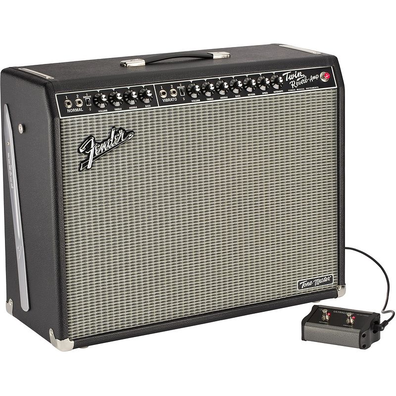 Foto van Fender tone master twin reverb 2x12 combo 200 watt