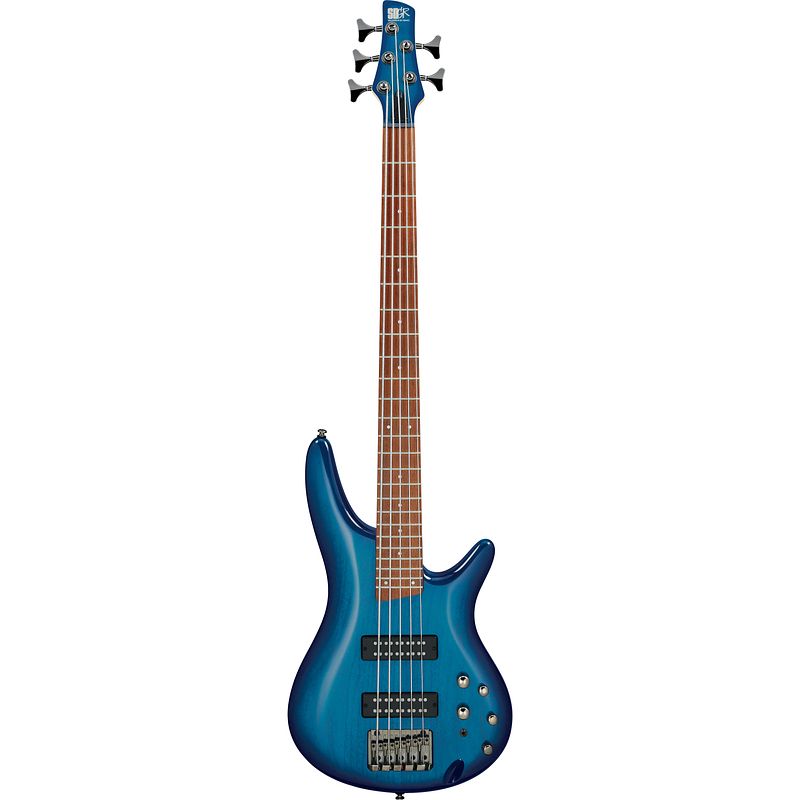 Foto van Ibanez sr375e soundgear sapphire blue 5-snarige elektrische basgitaar