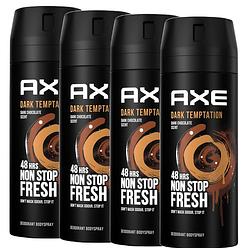 Foto van Axe dark temptation deodorant bodyspray - multiverpakking