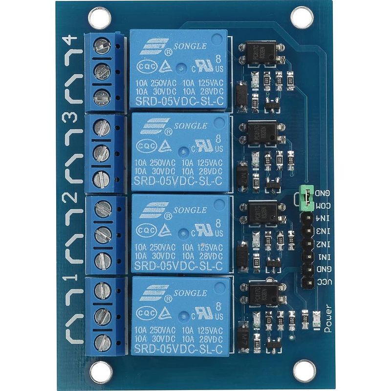 Foto van Tru components tc-9927216 relaismodule relais module 1 stuk(s)