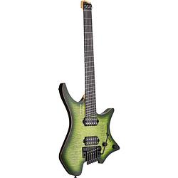 Foto van Strandberg boden prog nx 6 earth green multiscale elektrische gitaar met gigbag