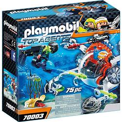 Foto van Playmobil top agents - spy team bemande onderwaterrobot 70003