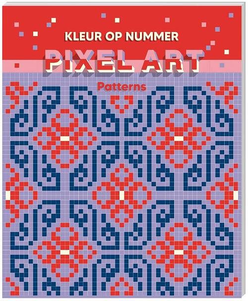 Foto van Kleuren op nummer - pixel art - patterns - paperback (9789464324037)