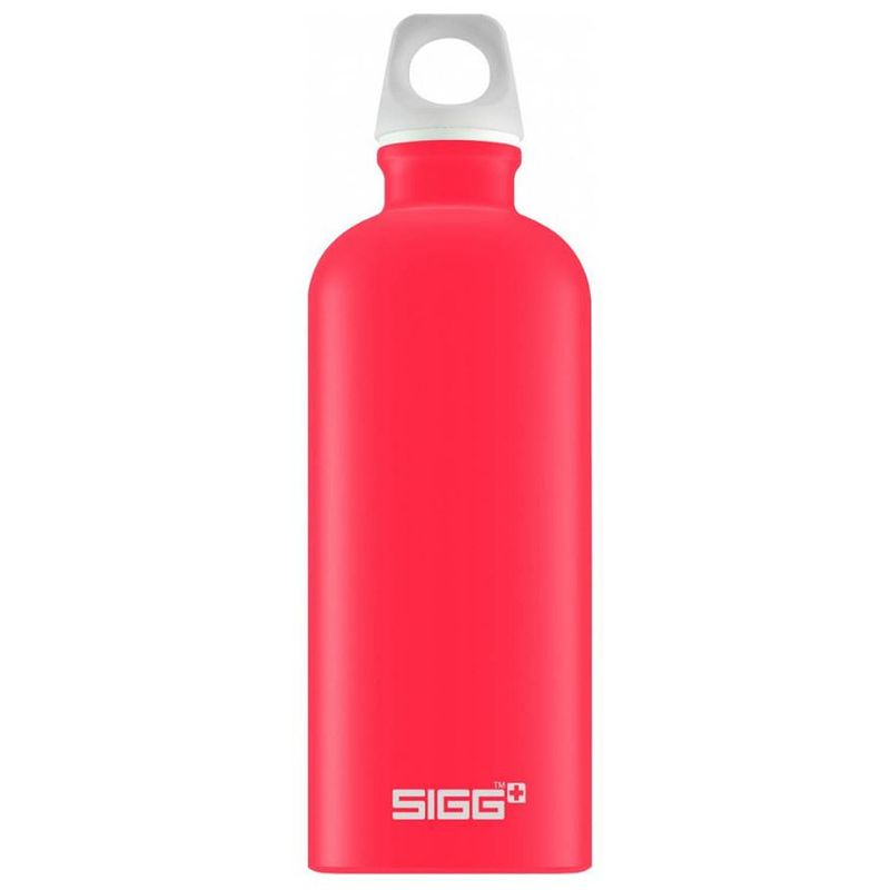 Foto van Sigg drinkfles lucid 600 ml 21,5 cm aluminium rood