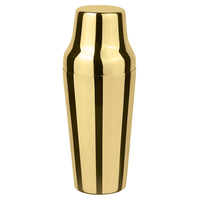 Foto van Paderno cocktailshaker bar goud 900 ml