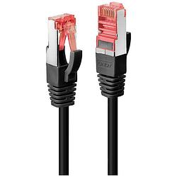 Foto van Lindy 47778 rj45 netwerkkabel, patchkabel cat 6 s/ftp 1.5 m zwart 1 stuk(s)