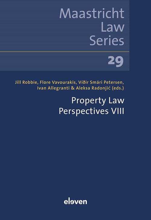 Foto van Property law perspectives viii - ebook (9789400113312)