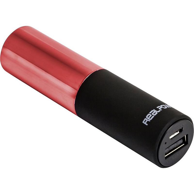 Foto van Ultron pb-lipstick powerbank 2500 mah li-ion rood