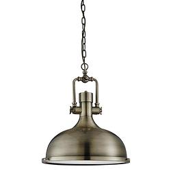 Foto van Bohemian hanglamp - bussandri exclusive - metaal - bohemian - e27 - l: 39cm - voor binnen - woonkamer - eetkamer - brons