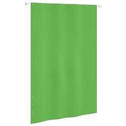 Foto van Vidaxl balkonscherm 160x240 cm oxford stof lichtgroen