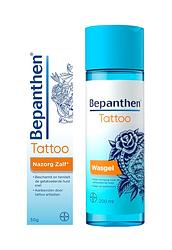 Foto van Bepanthen tattoo nazorgpakket met nazorgzalf en wasgel