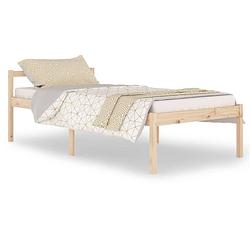 Foto van Vidaxl bedframe massief grenenhout 100x200 cm