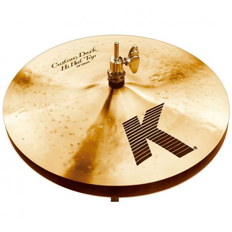 Foto van Zildjian 13 inch k custom dark hihats