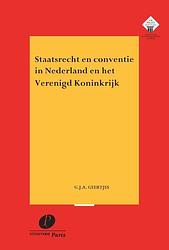 Foto van Staatsrecht en conventie in nederland en het verenigd koninkrijk - g.j.a. geertjes - paperback (9789462512757)