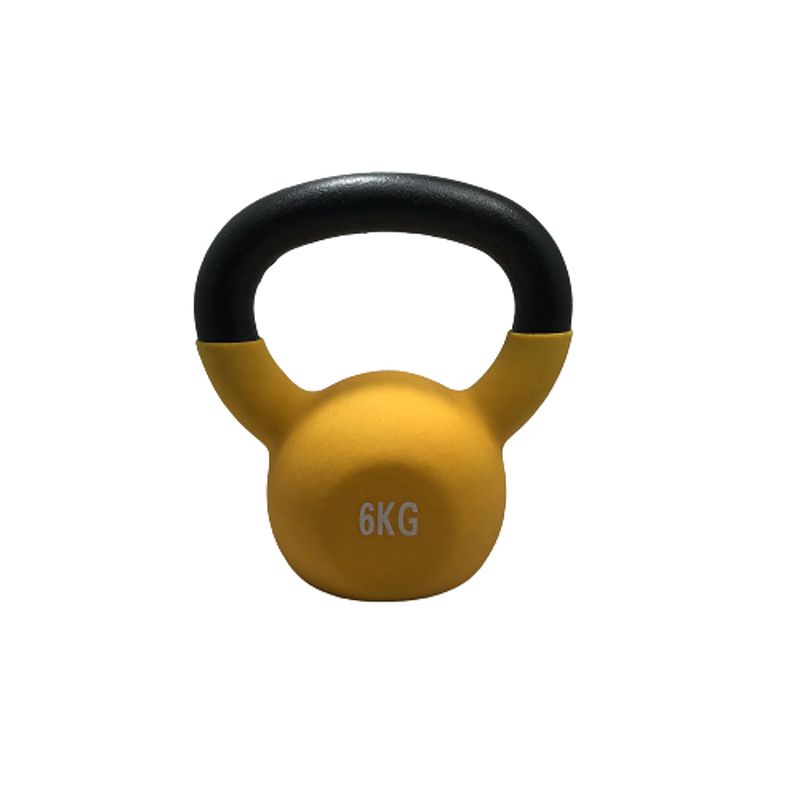 Foto van Orange donkey - kettlebell 6kg - geel