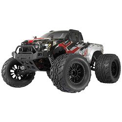 Foto van Reely brushed 1:10 rc auto elektro monstertruck 4wd 100% rtr 2,4 ghz incl. accu, oplader en batterijen voor de zender