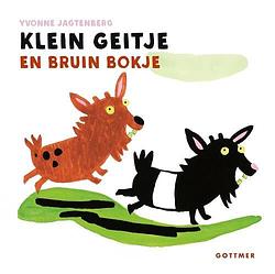 Foto van Klein geitje en bruin bokje - yvonne jagtenberg - kartonboekje;kartonboekje (9789025776022)