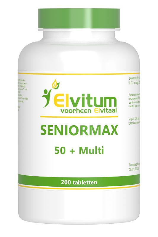 Foto van Elvitum senior max 50+ multi tabletten