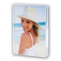 Foto van Acryl fotolijst transparant met magnetisch frame geschikt voor een foto van 20 x 30 cm - fotolijsten