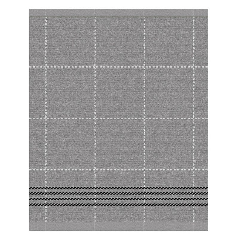 Foto van Ddddd organic keukendoek morvan 50x55cm - grey - set van 6