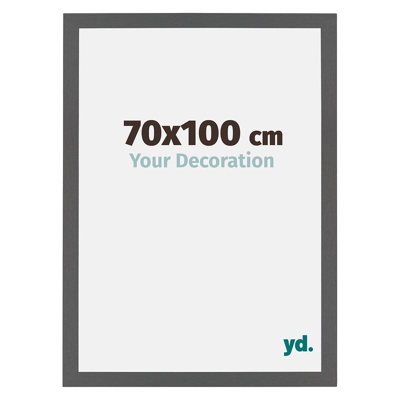 Foto van Fotolijst 70x100cm antraciet mdf mura