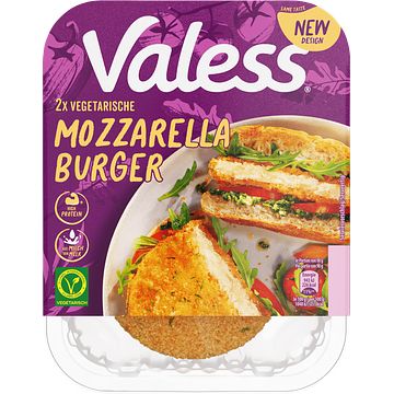 Foto van Valess mozzarella burger 180g bij jumbo