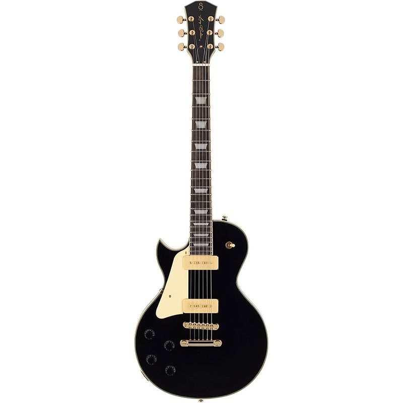 Foto van Sire larry carlton l7vl black linkshandige elektrische gitaar