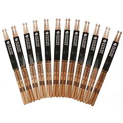 Foto van Fazley stix-eco-7a pack drumstokken (12 paar)