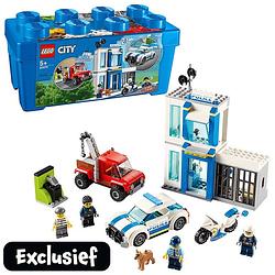 Foto van Lego city 2-in-1 politie opbergdoos 60270