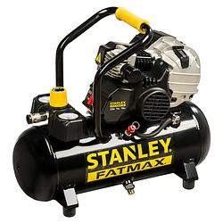 Foto van Stanley compressor hy 227/10/12 fmxcm0 - luchtcompressor 10bar - 12l - geïntegreerd handvat - zwart