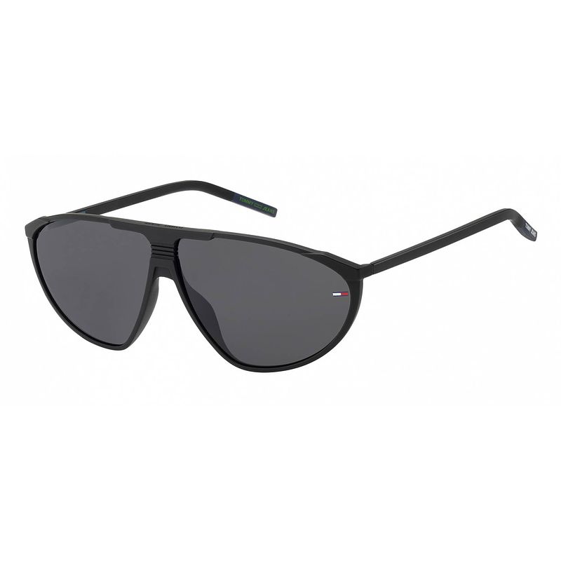 Foto van Tommy hilfiger zonnebril 0027/s unisex cat.3 nylon zwart/grijs