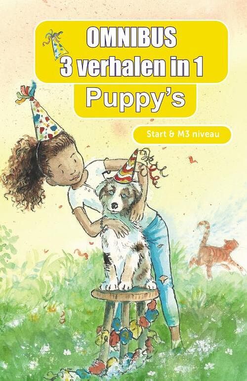 Foto van Omnibus puppy's - 3 verhalen in 1 - martin scherstra - paperback (9789083270326)