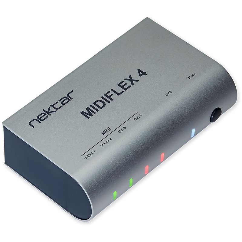 Foto van Nektar midiflex 4 usb midi-interface